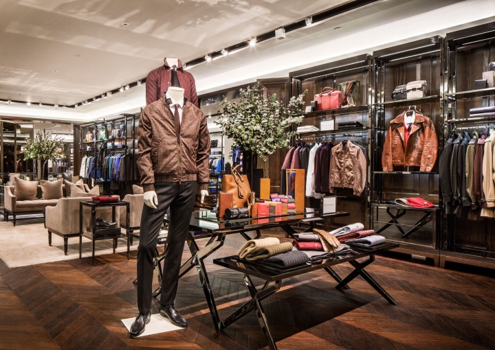 Burberry 上海靜安嘉里中心旗艦店設(shè)計