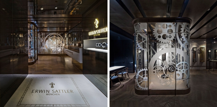 Erwin Sattler精品商店空間設(shè)計