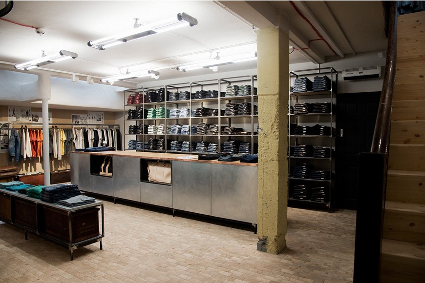 Nudie Jeans概念店空間設計