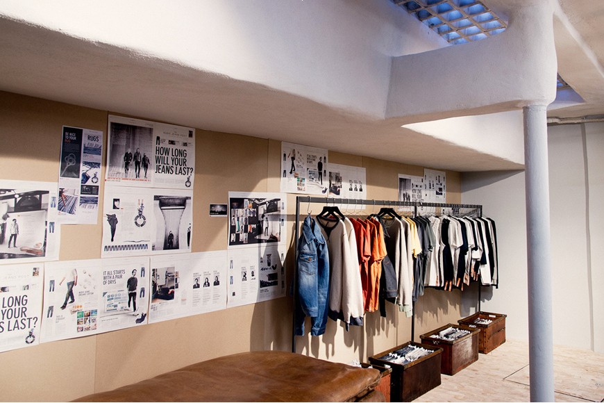 Nudie Jeans概念店空間設計