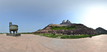 鄭州黃河風景名勝區(qū)，炎黃二帝360全景